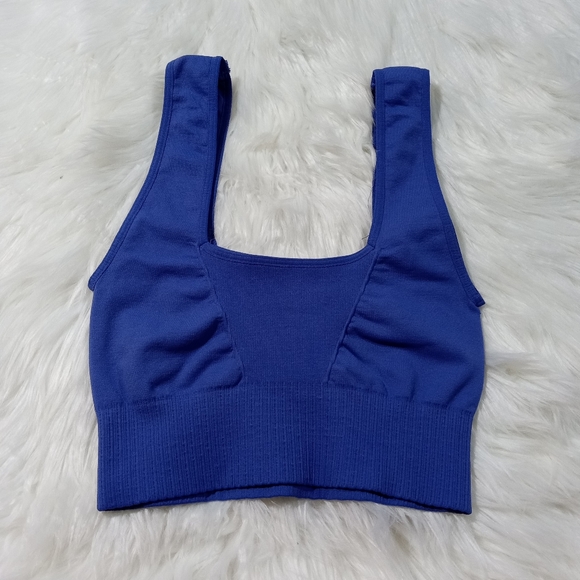 FP Movement Good Karma Square Neck Bra in African Violet Size XS/S - Picture 8 of 10